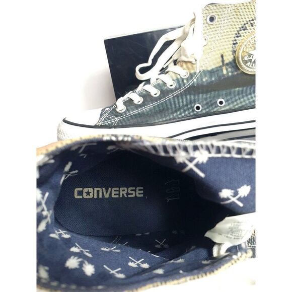 Converse Chuck Taylor All Star Santa Monica Pier High Top Sneakers 9 NWOT - Picture 8 of 9
